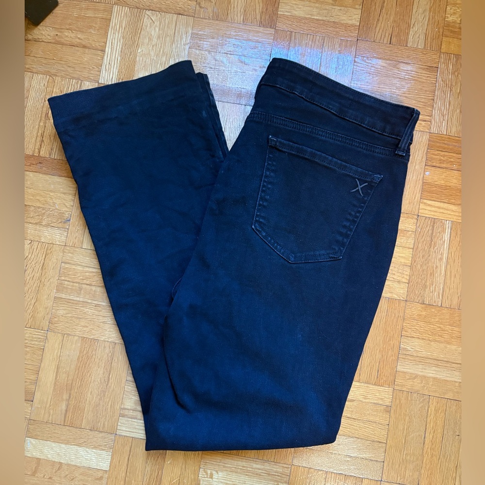 NYDJ Marilyn Straight Jeans – Dark Wash, Size 12